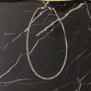 Sterling silver chain necklace